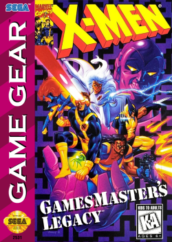 X-Men Gamemaster's Legacy- Sega Game Gear