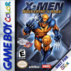 X-men Wolverines Rage - Nintendo Gameboy Color