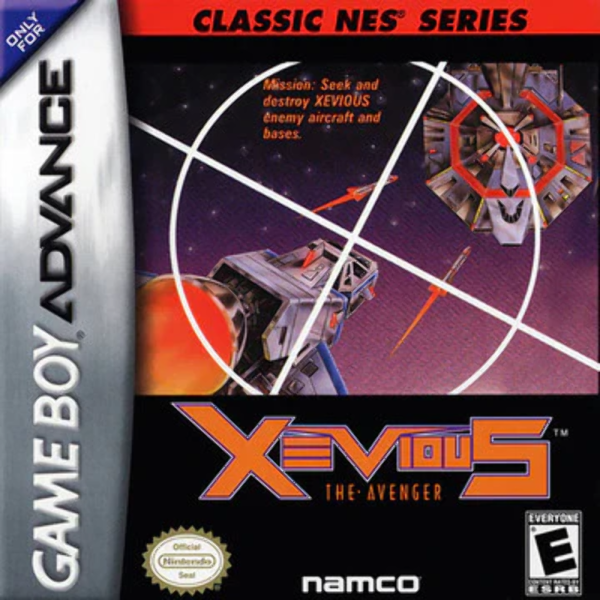 Xevious NES Series - Nintendo Gameboy Advance