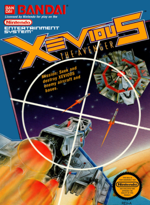 Xevious The Avenger - Nintendo NES