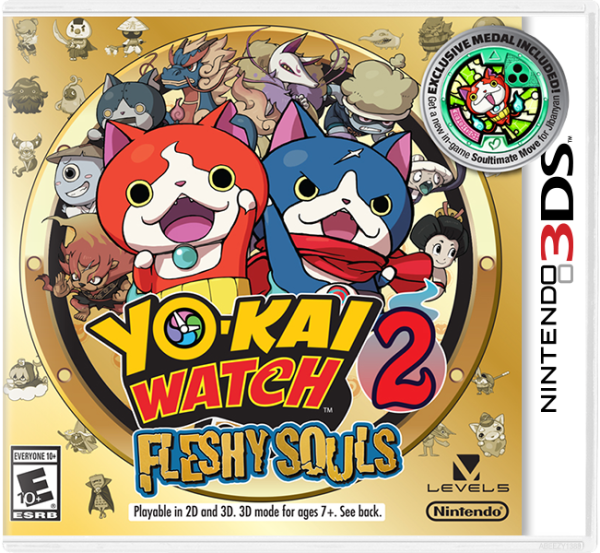Yo-Kai Watch 2 Fleshy Souls - Nintendo 3ds