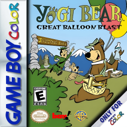 Yogi Bear Great Balloon Blast - Nintendo Gameboy Color