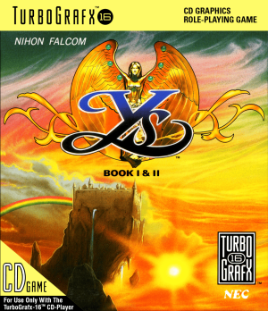 Ys Book I & II - Turbografx CD