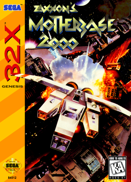 Zaxxon's Motherbase 2000 - Sega 32x