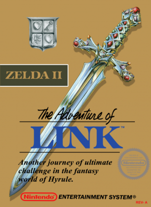 Zelda II The Adventure of Link - Nintendo NES