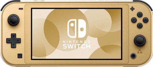 Nintendo Switch Lite System - Gold Zelda Edition