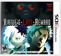 Zero Escape: Virtues Last Reward - Nintendo 3ds