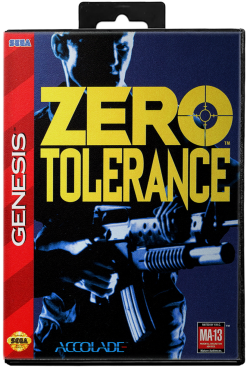 Zero Tolerance - Sega Genesis