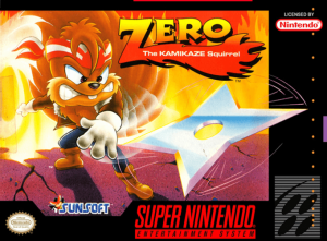 Zero the Kamikaze Squirrel - Super Nintendo