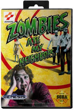 Zombies Ate My Neighbors - Sega Genesis