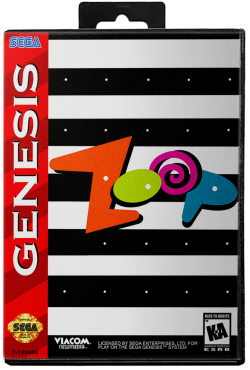 Zoop - Sega Genesis