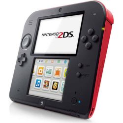 Nintendo 2DS System - Black & Red
