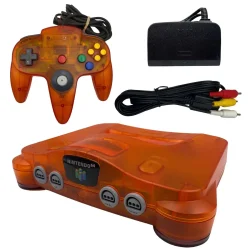 Nintendo 64 Fire Orange System