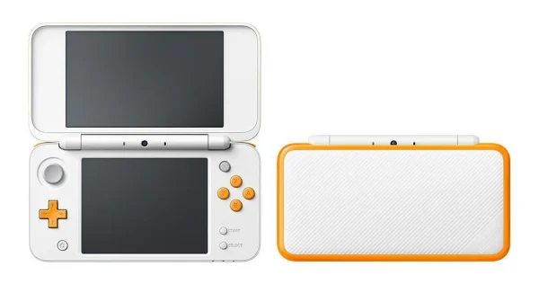 Nintendo 2DS XL System - White & Orange